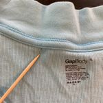 GapBody Light Blue V Neck 3/4 Sleeve Top Womens XL Y2K Soft Stretch Casual Comfy Photo 3
