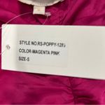 RococoSand Pink Scarlet Gathered Satin Mini Dress NWT Photo 4