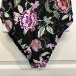Cotton On Women's  Body Black Floral Swimsuit Padded Bra Size Med EUC #1888 Photo 3