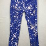 Vineyard Vines Custom Bleach Dye Blue Corduroy Mid Rise Skinny Jeans Size 4 Photo 3