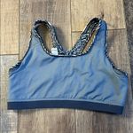 Nike  Pro Dri Fit Sports Bra - Grey and White Pattern Size Medium Photo 9