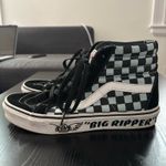 Vans Sk8-Hi Reissue SE Bikes Big Ripper Black Blue Checkers Photo 1