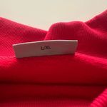 Parke Valentine’s Day Red Embossed Mockneck Sweatshirt NWT Size undefined Photo 5