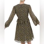 The Kooples  Camo Flowers Ruffled Mini Dress nwot Photo 3