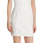 Black Halo Mattia Sheath Dress White Sz 4 Photo 0