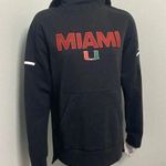 Adidas University Miami Hurricanes hoodie Photo 0