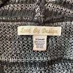 Love by Design  Acrylic Geometric Hooded Cardigan Photo 2