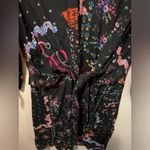 Desigual NWT  leia dress black‎ floral sz 2 (euro 36) Photo 4