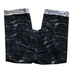 POL Camouflage Print Wide Leg Black Gray Corduroy Pants Women's Size Small Photo 3