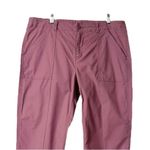 Old Navy Pants Utility Straight Leg Raw Hem Cargo Casual Pink Women’s 14 Plus Photo 2