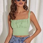 SheIn Ruched Cami Top Photo 0