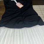 & Other Stories & Other Stories Black and White Strapless Dress Photo 4