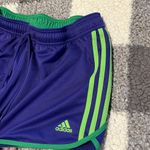 Adidas  Women’s Athletic Shorts Purple and Green Size Large Photo 5