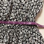 Forever 21 Black & Cream Floral Print Strapless Jumpsuit Size M GUC Photo 6