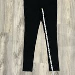 Paige  Black Skinny Dress Pants Jeans Low Rise Viscose Stretch Size 28 Photo 2