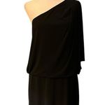 Jessica Simpson One Shoulder Black Dress Woman’s Size Large Photo 1