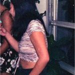 ASOS DESIGN / top with tie detail keyhole / space dye beige Photo 2