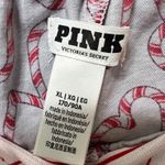 PINK - Victoria's Secret PINK Victoria's‎ Secret XL Candy Cane Heart Pajama Lounge Shorts Sleep Bottoms Photo 3