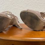 LC Lauren Conrad Lauren Conrad Taupe braided cutout Heels Photo 3