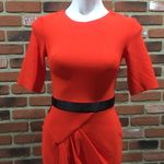 ASOS  Orange Tulip Dress Sz 2 Women's Dress 3/4 length sleeve knee length dress Photo 3