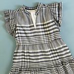 Marie Oliver Tiered Bay Organdy Check Dress Photo 5