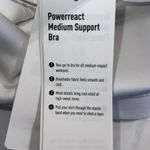 Adidas  large D-DD womens white sports bra medium support training removable cups Photo 7