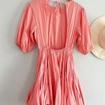 Rhode | Molly Open Back Mini Dress | Peach | Sz XS Photo 0