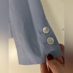 Via Seta by Sandra Harris 100% Silk Powder Blue Blazer Photo 5