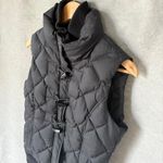Esprit  Black Quilted Puffer Vest Down Toggle Outdoor Gorpcore Photo 3