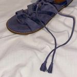 Old Navy  Blue Lace-Up Sandals Photo 3