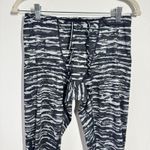 Nike Dri Fit Running Running Leggings Women L Black White Activewear Pant Sport Photo 1