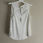 Old Navy  Tank Top, Linen Blend open back tie Medium Photo 1