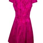 THEIA Fuchsia Shoulder Cap Formal Dress NWOT Size 10 Photo 5
