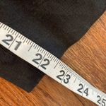 Talbots  Chelsea Crop black linen button side wide leg pant 10 Photo 3