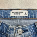 Abercrombie & Fitch A&F 90’s Straight Jean 28 Regular Ultra High Rise Medium Wash NWOT Photo 4
