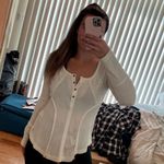 Knox Rose Lace Button Up Top Photo 1