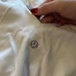 Lululemon White Align Tank Top Cropped with Scrunch 4 Photo 3