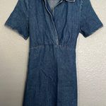 & Other Stories Belted Denim Mini Dress Photo 1