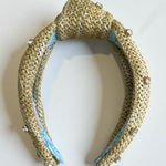 Lilly Pulitzer Rhinestone Jeweled Woven Knot Headband Photo 0