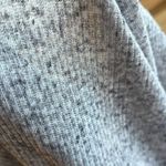 Twenty Second Speckled Gray Top Long Sleeve Polyester Linen Spandex Cute with Leggings Photo 10