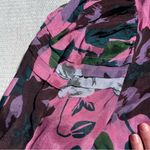 Jen's Pirate Booty Jen’s Pirate Booty Sursha Top in Aurora Size M Blouse Button Up Floral Chiffon Photo 4