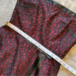 Vintage Red and Black Lace Overlay Whimsigoth Bow Detail A Photo 2