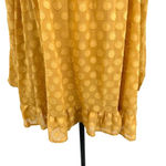 Show Me Your Mumu Briar Mini Dress Golden Yellow Polka Dot Size XS Photo 4