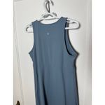 Eddie Bauer Slate Blue Gray Sleeveless Athletic Tank Mini Dress Women's Small Photo 1