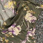 L.o.g.g Women’s . Label of Graded Goods Size 2 Green Floral Top Blouse Photo 1