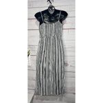 Hyped Unicorn Striped Boutique Midi Dress Women’s Medium Photo 2