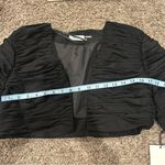 Calvin Klein  Black Ruched Bolero Jacket Sz Small NEW Photo 7