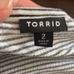 Torrid  Stripe Bell Sleeve Babydoll Tee Photo 3