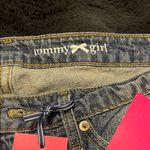 Tommy Hilfiger  Blue Jean Shorts with Distressed Hem Photo 2