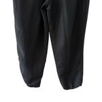 Madewell Womens Linen Blend Pull-On Pants Black Size L Elastic Waist Tapered Leg Photo 8